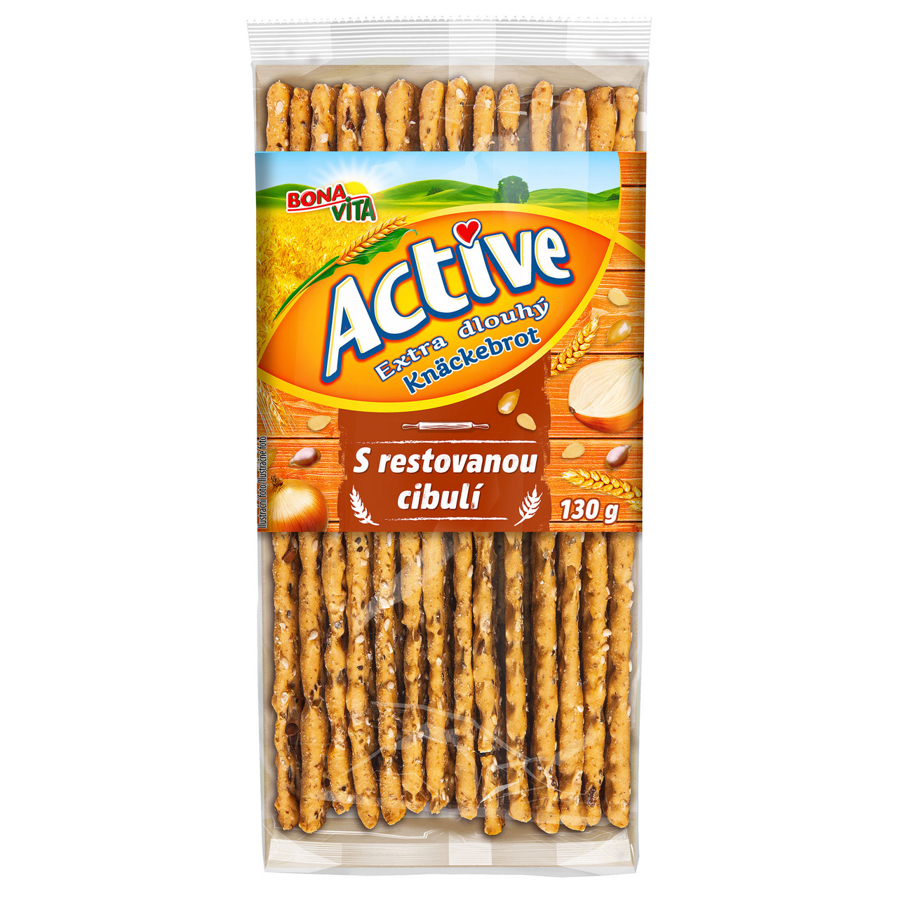 BONAVITA Knackebrot s cibulí 130 g