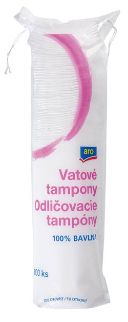 aro Kosmetické tampóny 5 x 100 ks