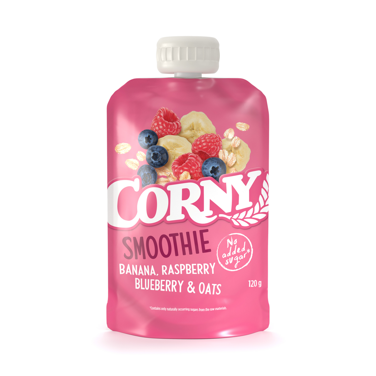CORNY Smoothie banán malina borůvka 12 x 120 g