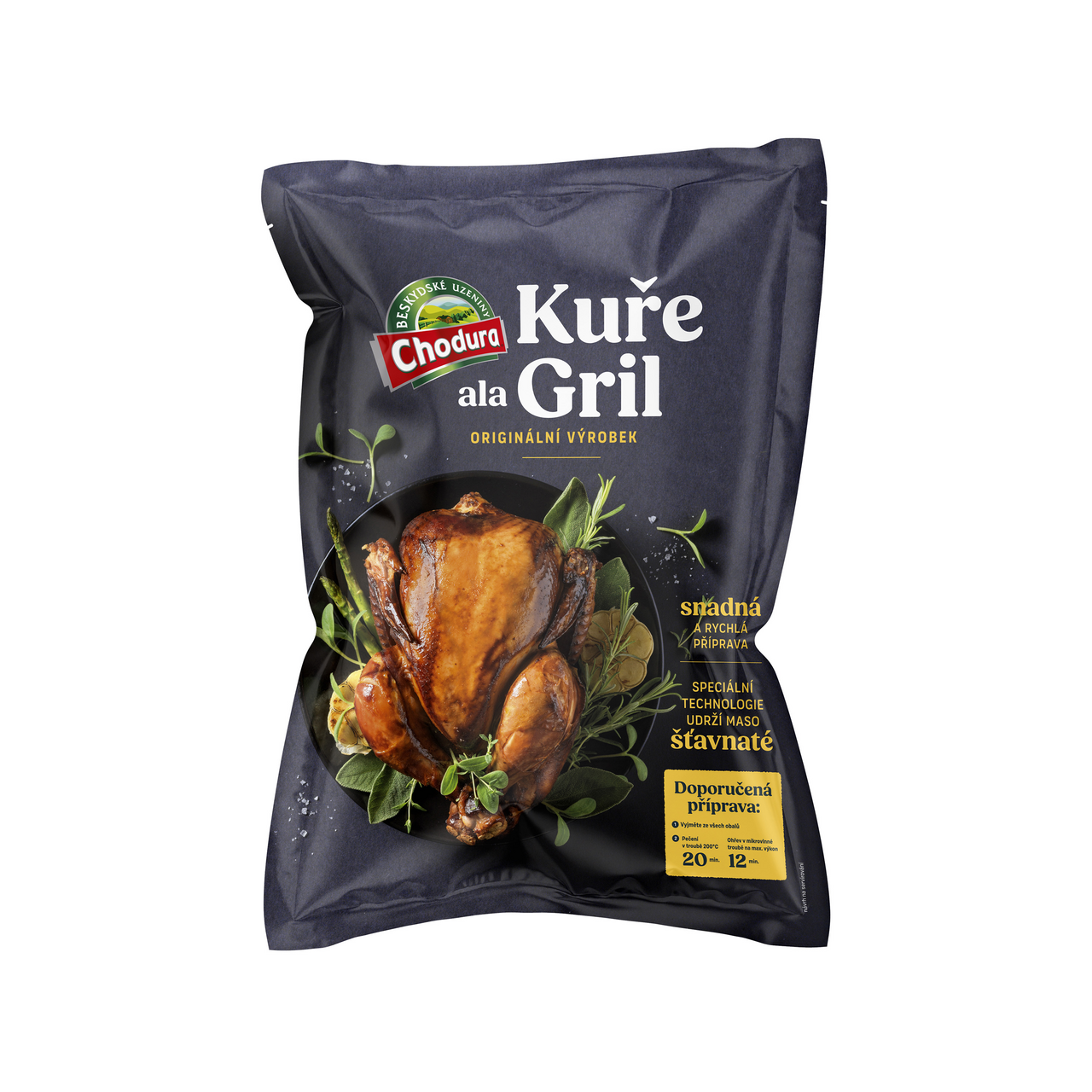 Chodura Kuře alá gril Sous-vide chlaz. cca 1,4 kg