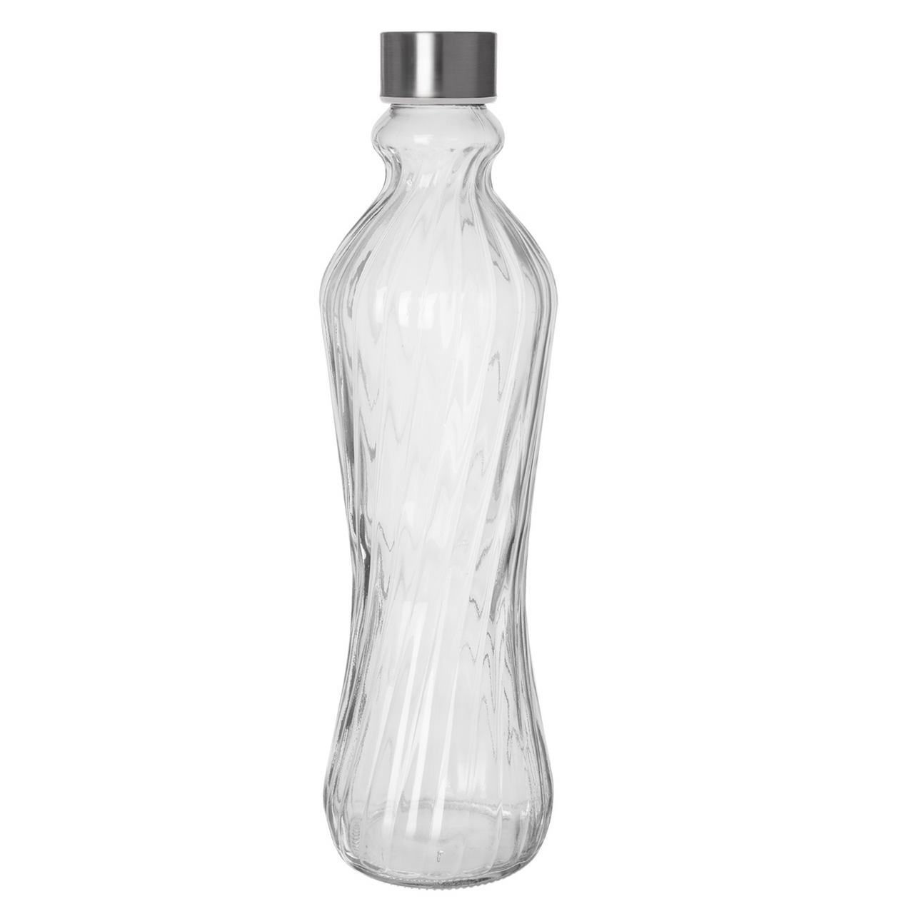 Orion Láhev Twist s víčkem sklo kov 1 l 1 ks