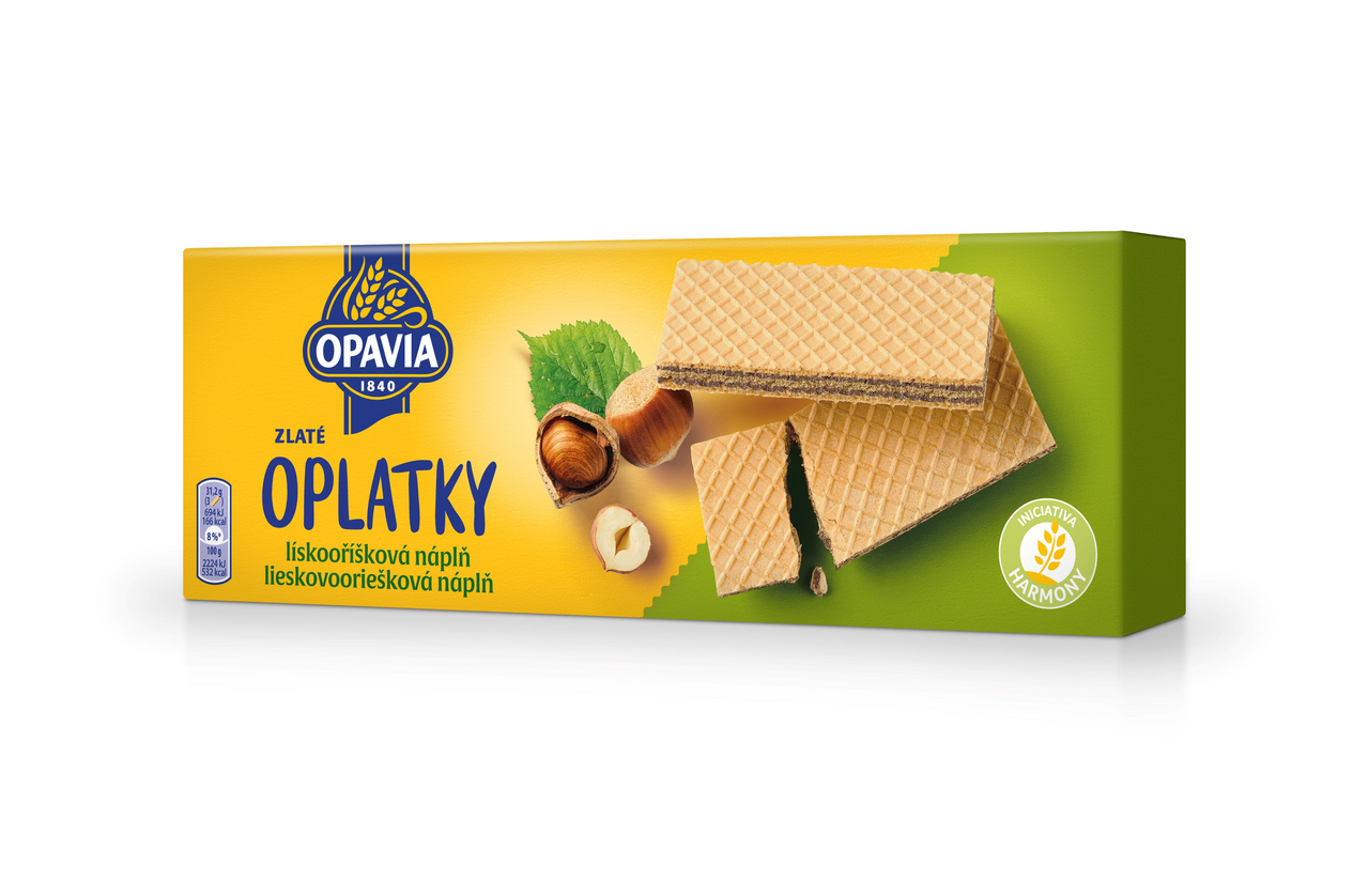 OPAVIA Oplatky lískooříškové 146 g