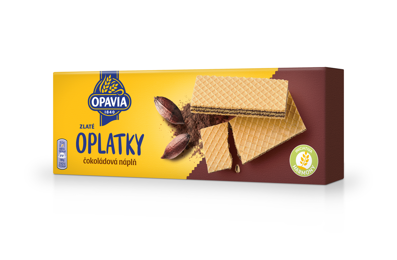 OPAVIA Oplatky čokoládové 146 g
