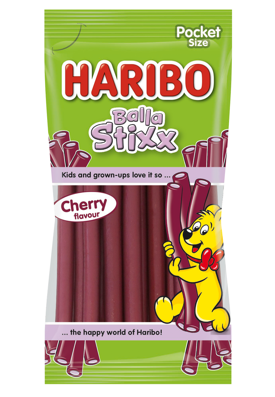 HARIBO Balla Stixx Cherry 24 x 80 g