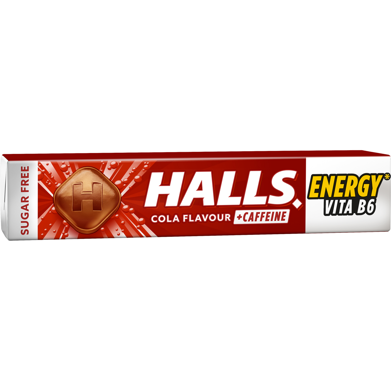 HALLS Cola + kofein 32 g