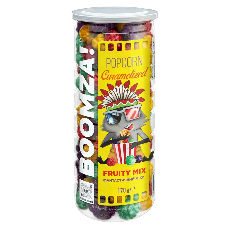BOOMZA! Popcorn Fruity 170 g