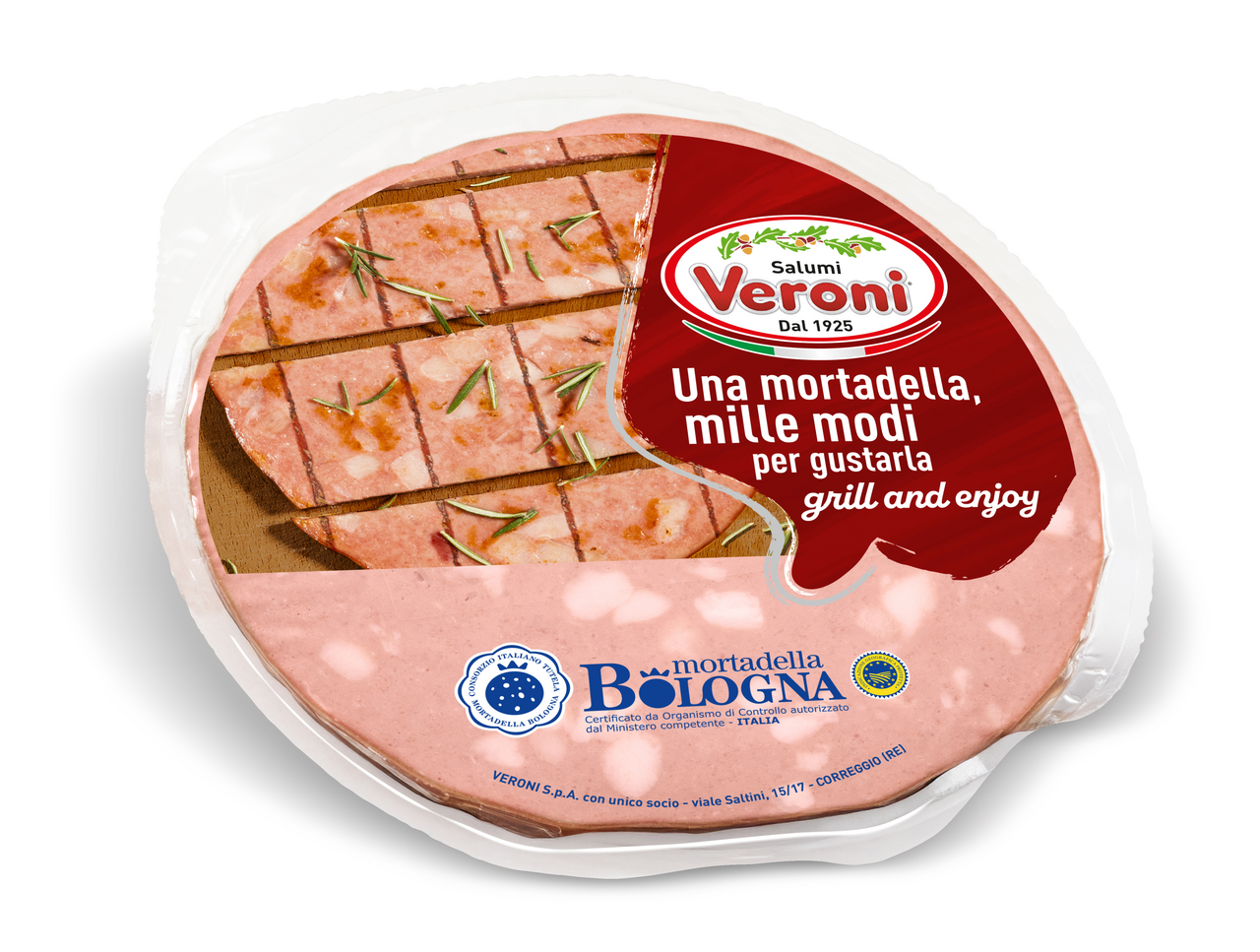 Veroni Mortadella BBQ chlaz. 400 g