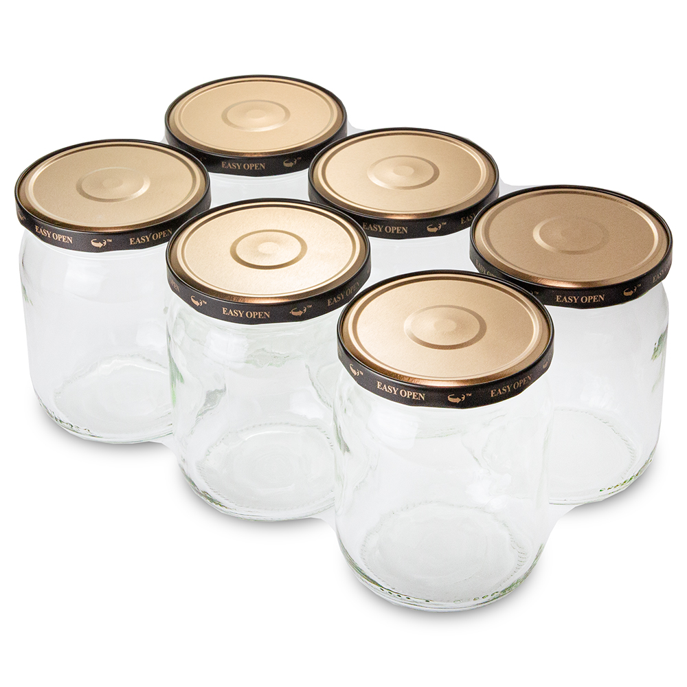 Zavařovací sklenice + víčko ORBIT 540 ml 1 ks