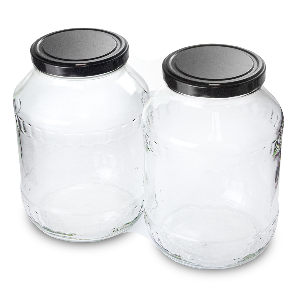 Zavařovací sklenice + víčko Orbit 2,65 l 2 ks