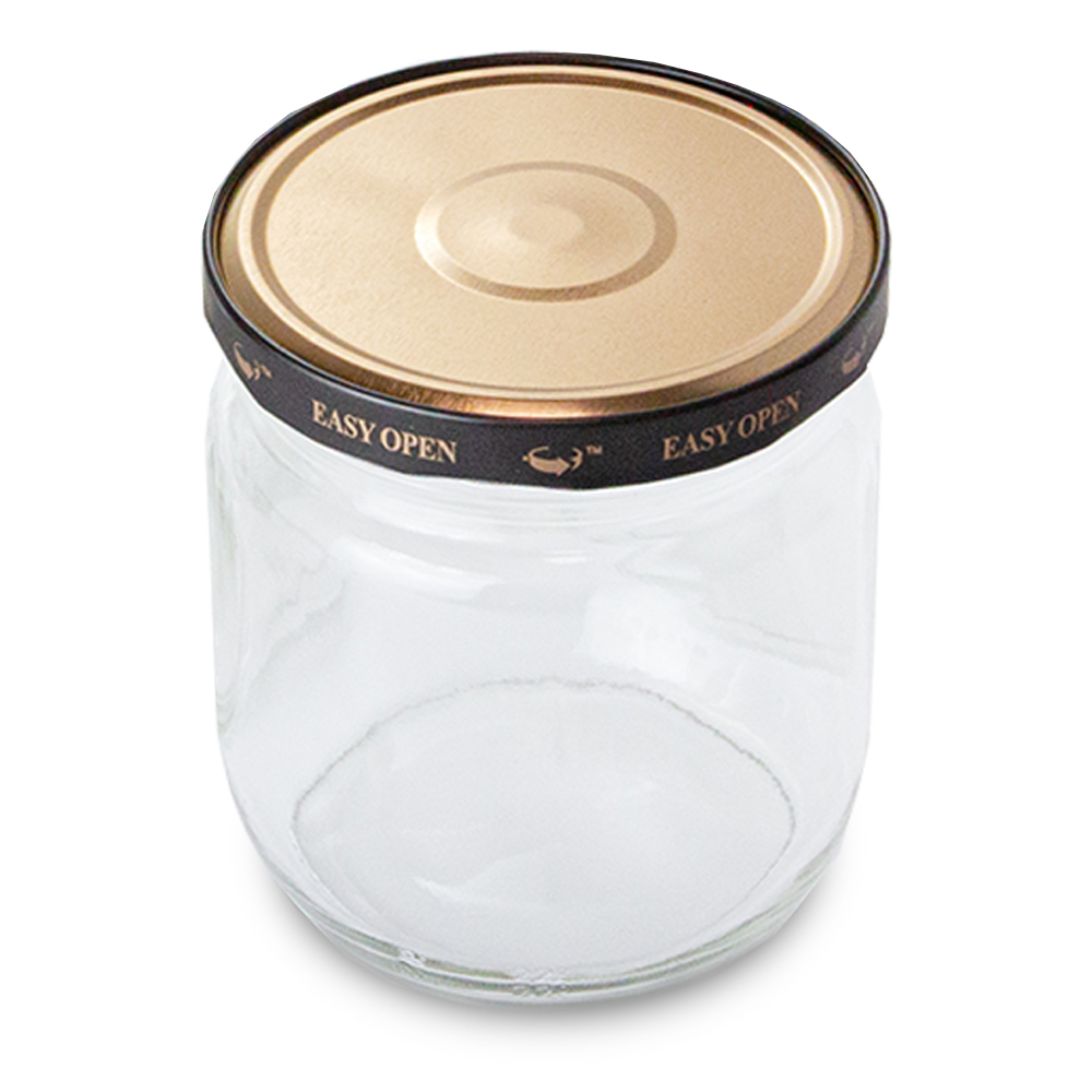 Zavařovací sklenice + víčko ORBIT 425 ml 1 ks