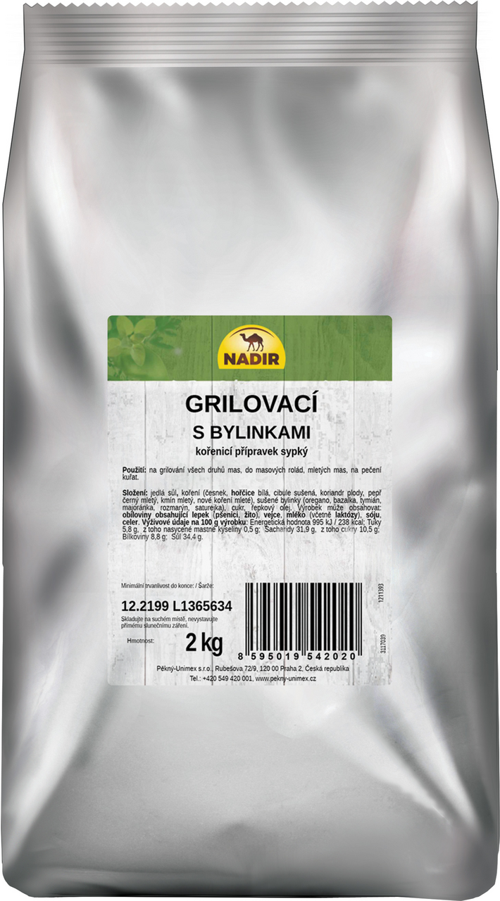 NADIR Gril s bylinkami 2 kg