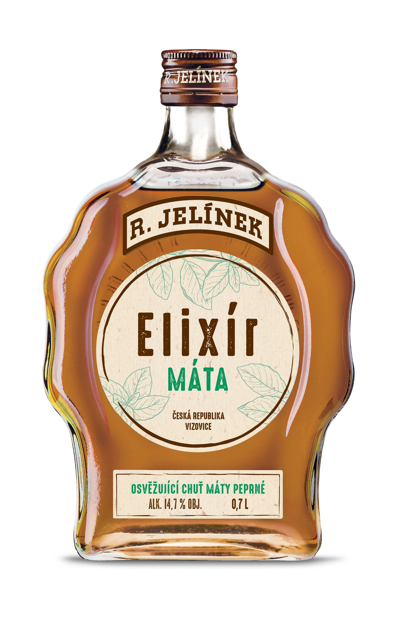 R. JELÍNEK Elixír z máty 14,7 % 700 ml