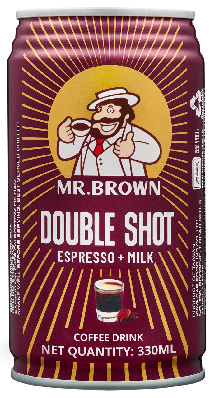 MR. BROWN Double Shot 24 x 330 ml