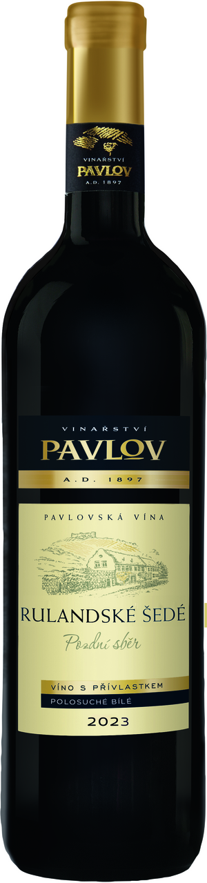 PAVLOV Rulandské šedé pozdní sběr 6 x 750 ml