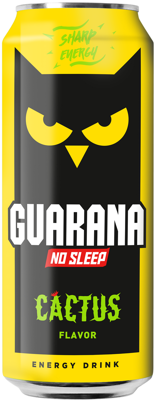 GUARANA Cactus 12 x 500 ml plech