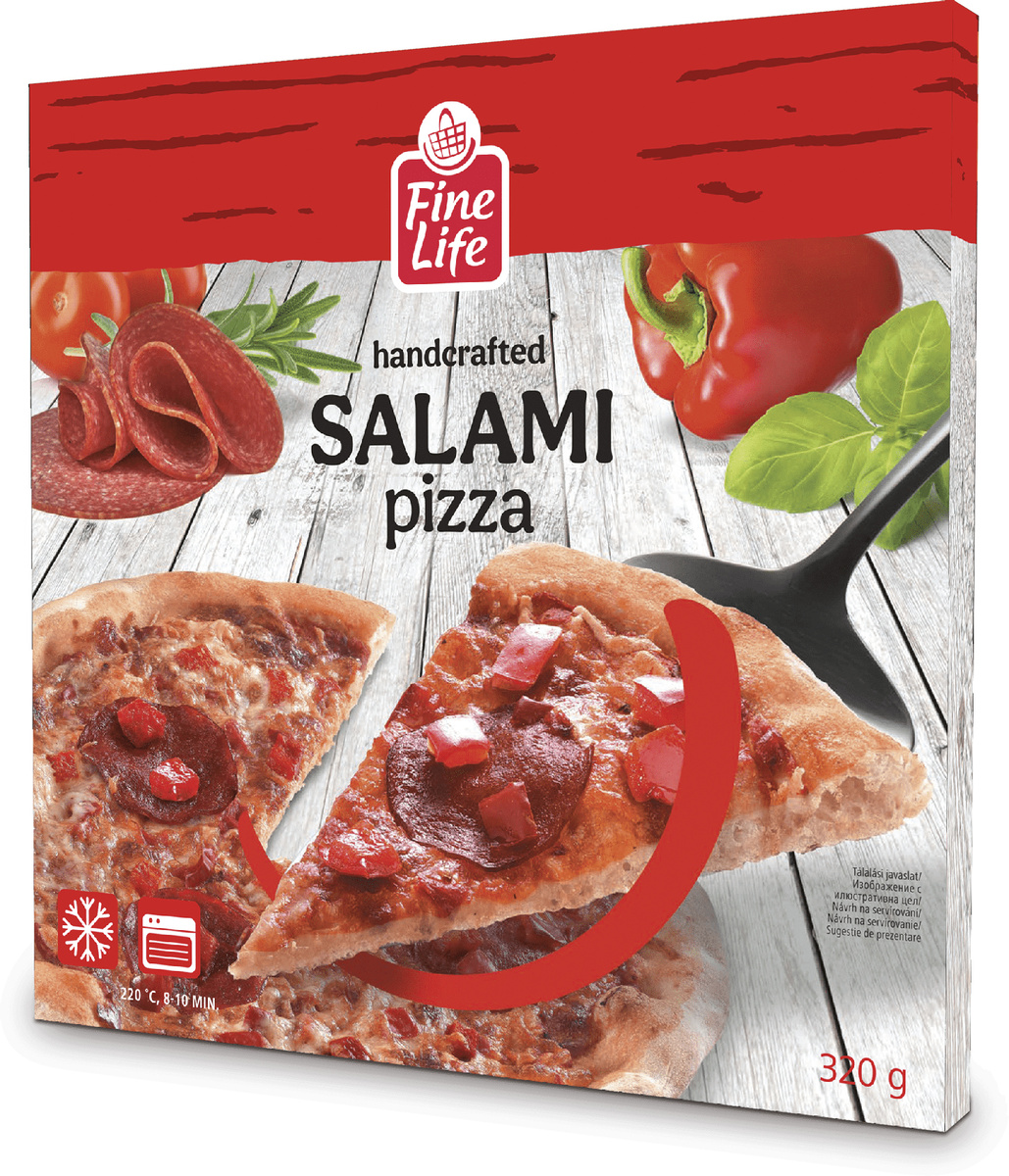 Fine Life Pizza salámová mraž. 320 g