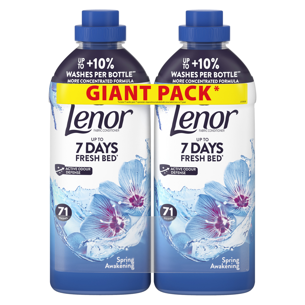 Lenor Spring Awakening aviváž ( 2 x 71 praní) 2 x 1491 ml