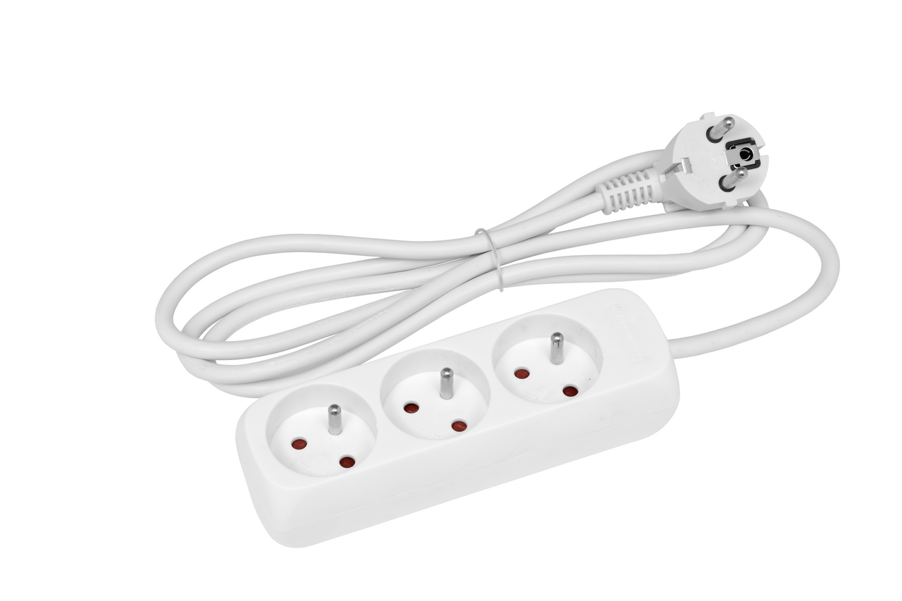 ECOLITE Prodlužovací přívod 3 zásuvky 7 m 1 ks