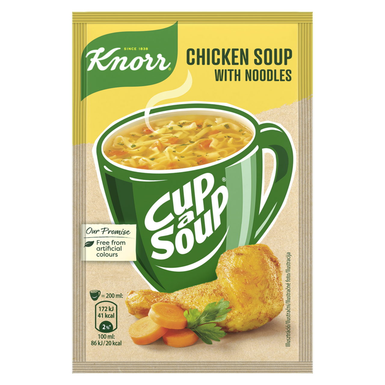 Knorr Instantní polévka kuřecí 12 g