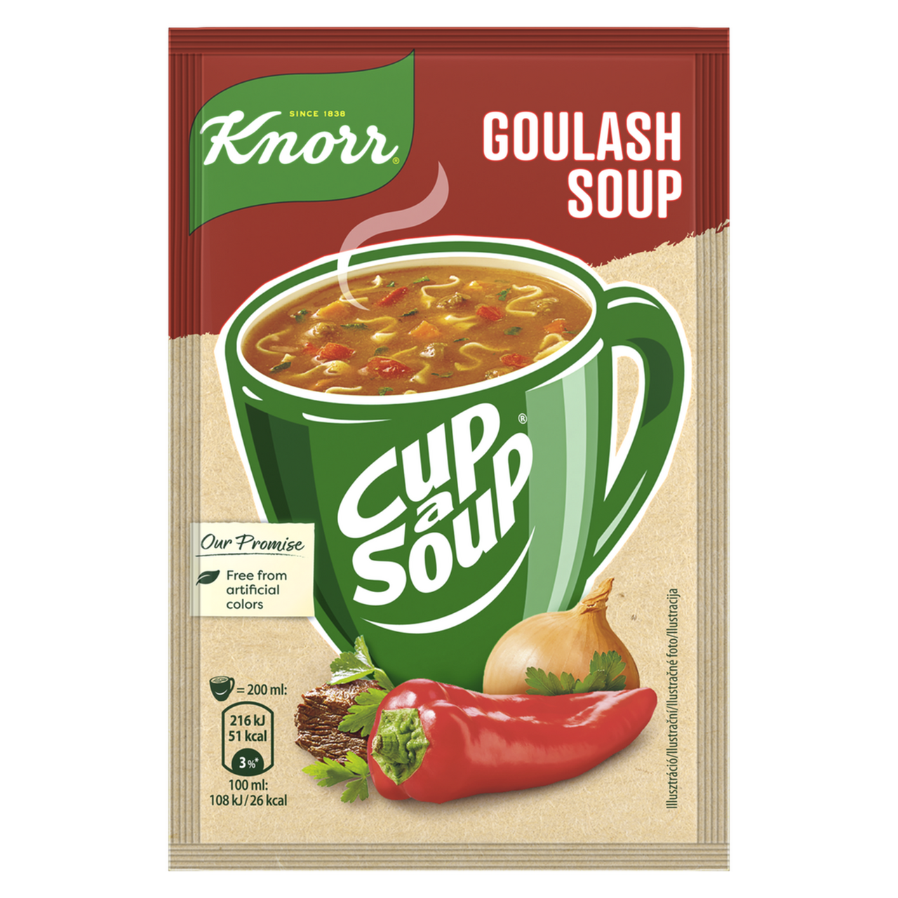 Knorr Instantní polévka gulášová 16 g