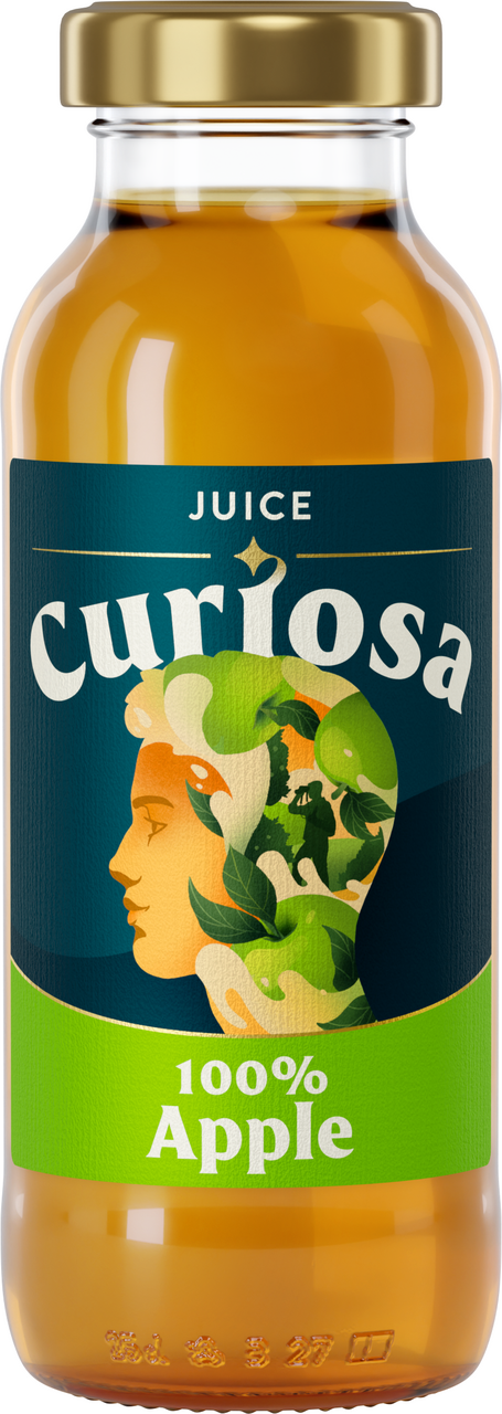 CURIOSA jablko 100 % 24 x 250 ml vratná láhev