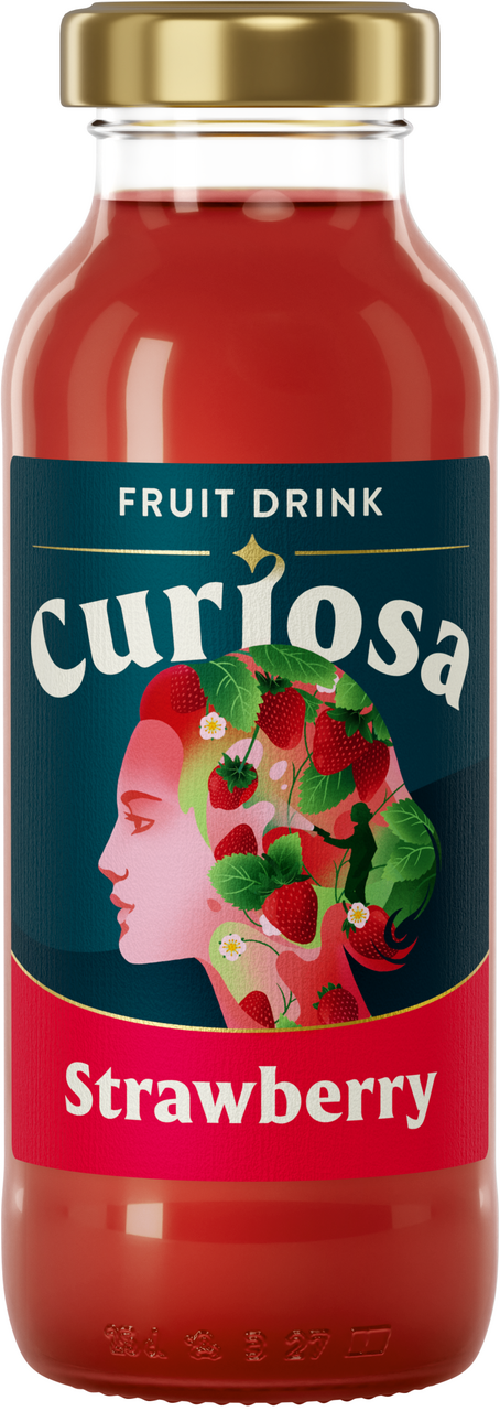 Curiosa jahoda 40 % 24 x 250 ml vratná láhev