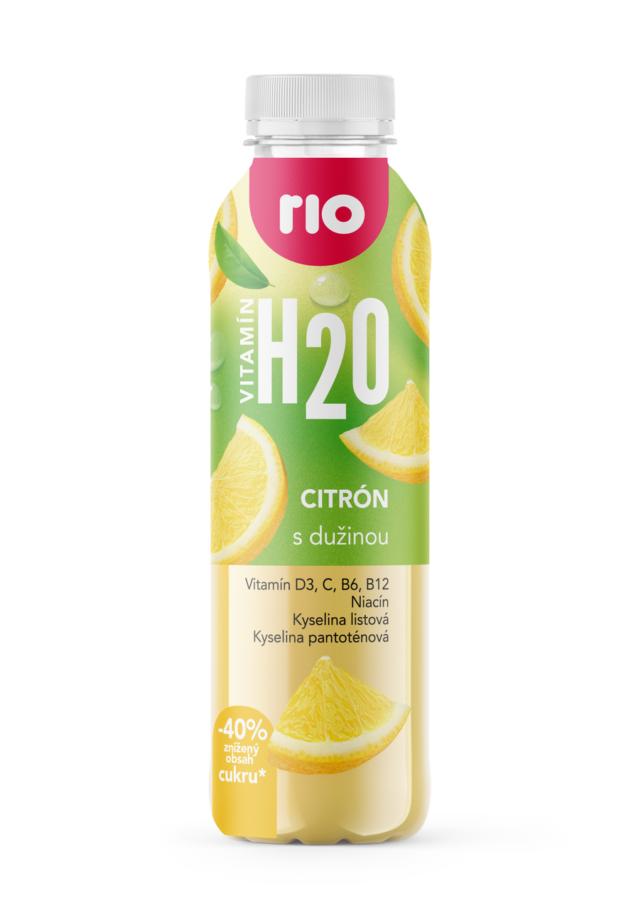 Rio H2O citrón 6 x 400 ml PET