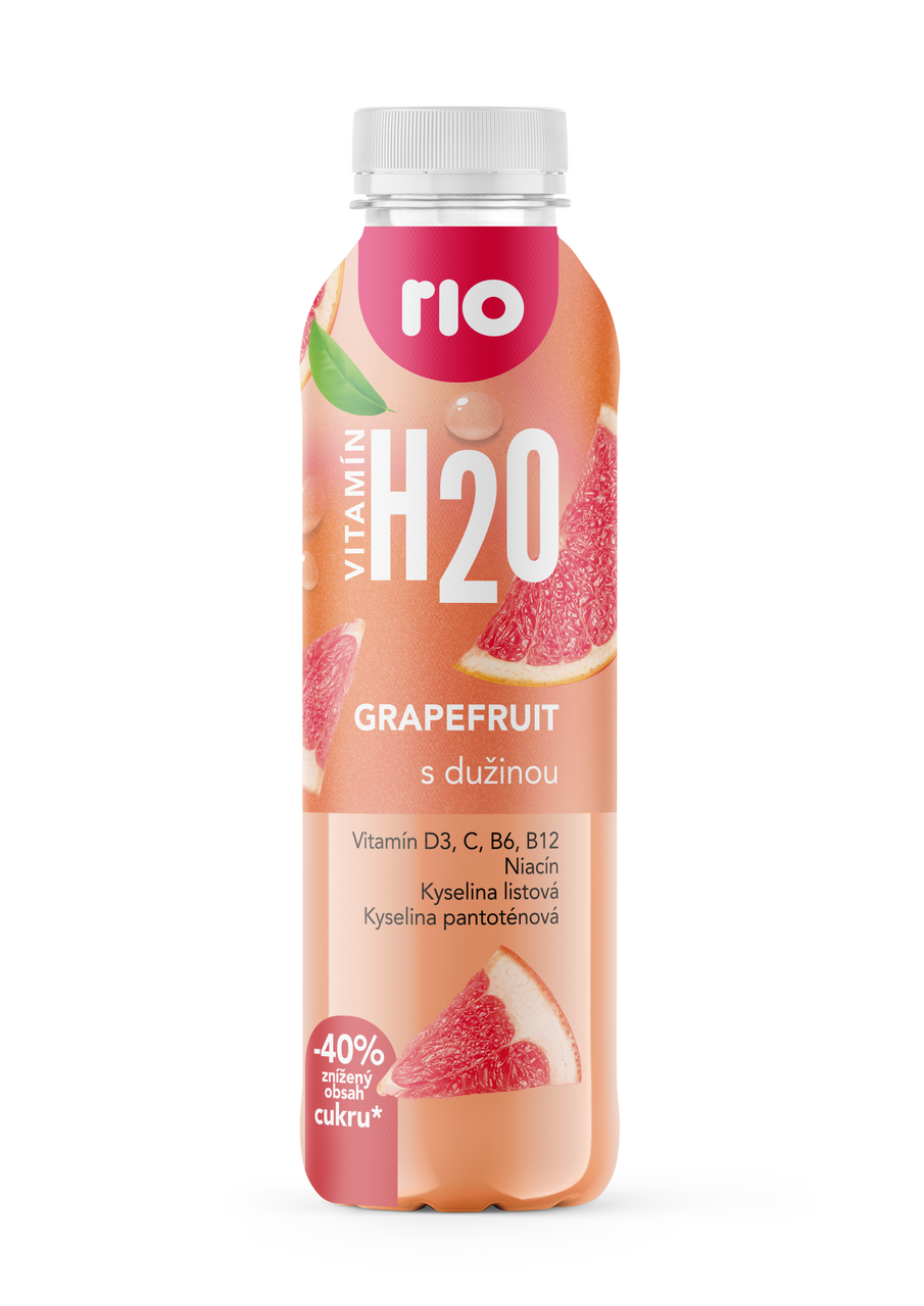Rio H2O Grapefruit 6 x 400 ml PET