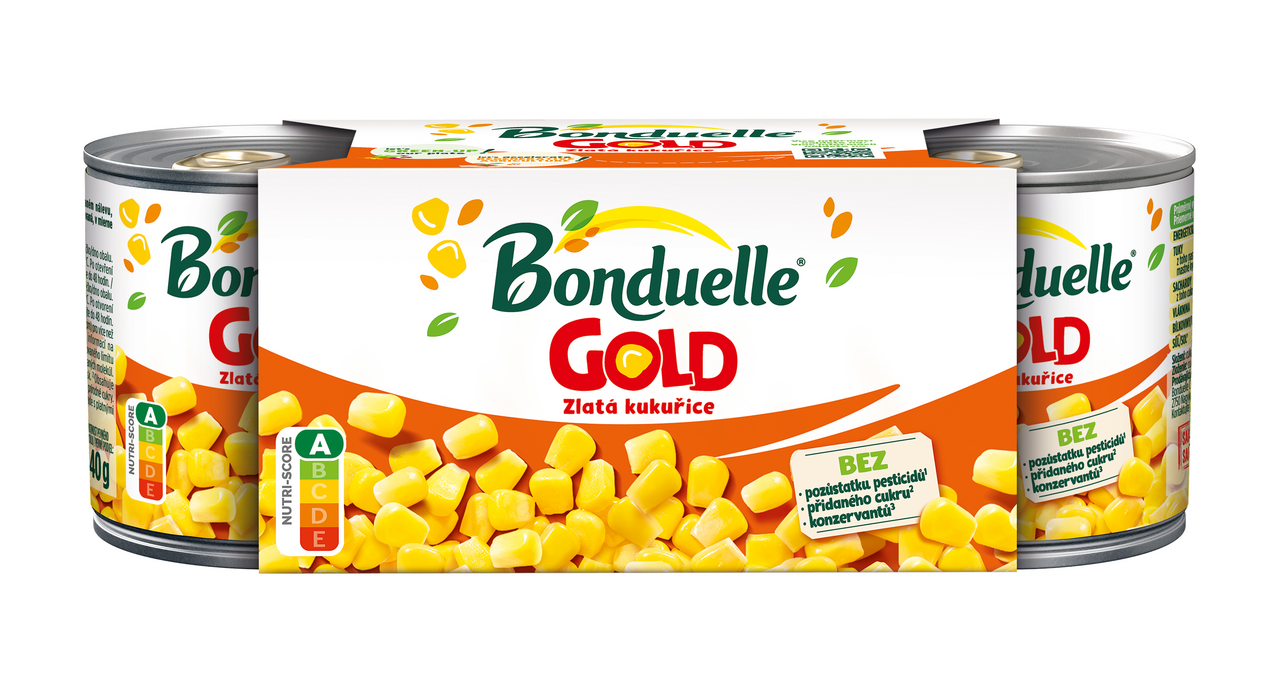 Bonduelle Zlatá kukuřice 3 x 212 ml