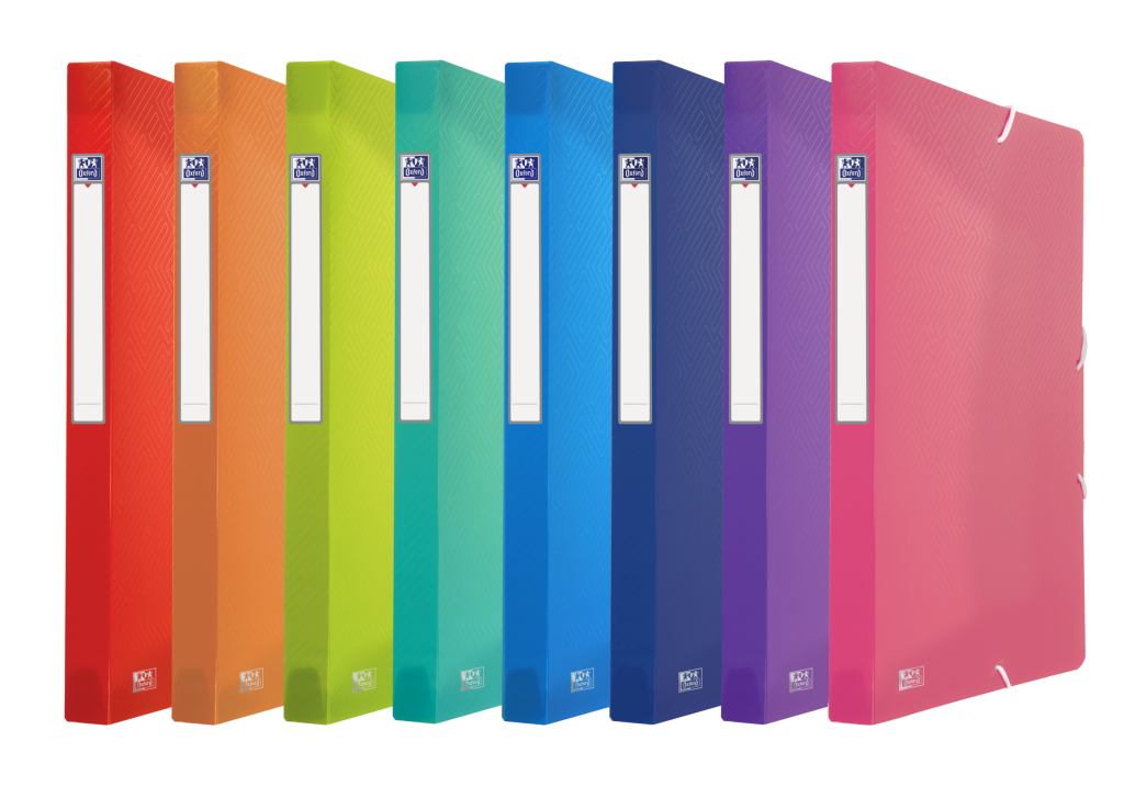 Oxford Box na spisy Mix A4 2,5 cm 1 ks