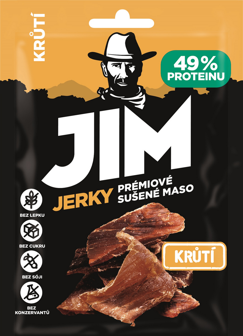 JIM Jerky krůtí 23 g