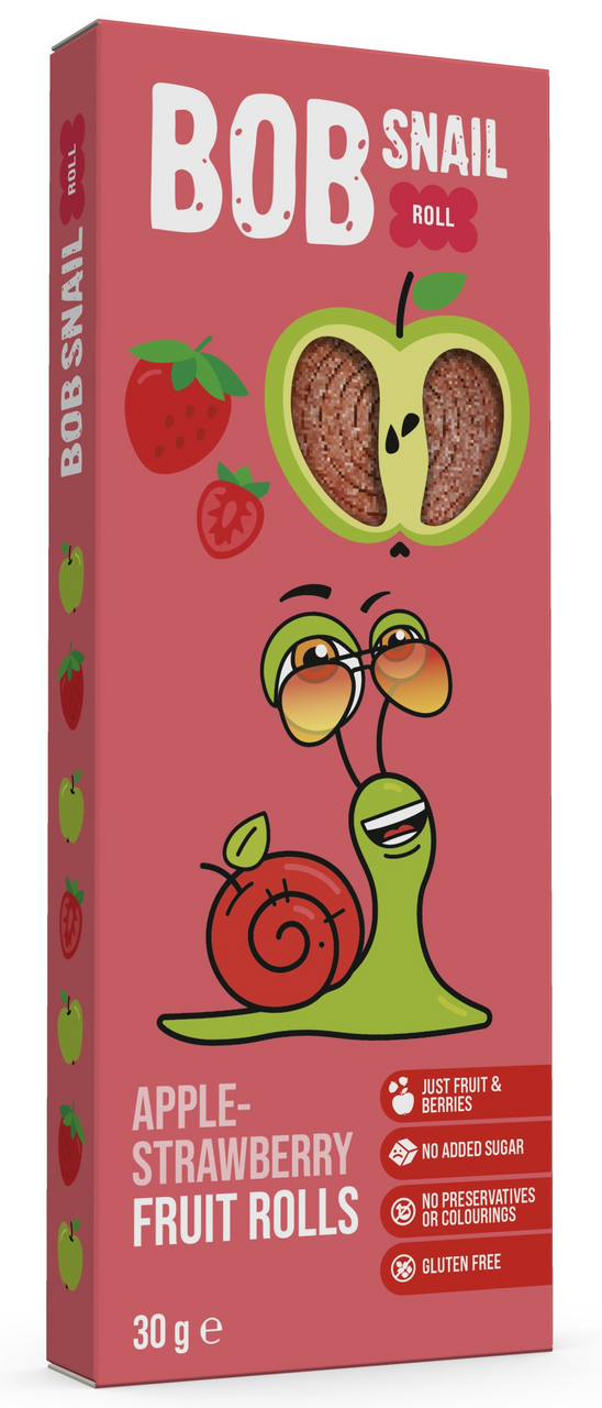 Bob Snail jahoda 30 g