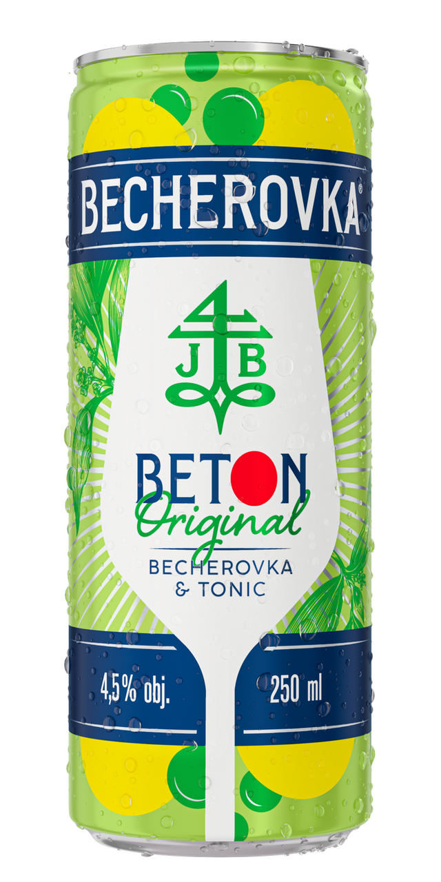 BECHEROVKA Beton Original 4,5 % 6 x 250 ml