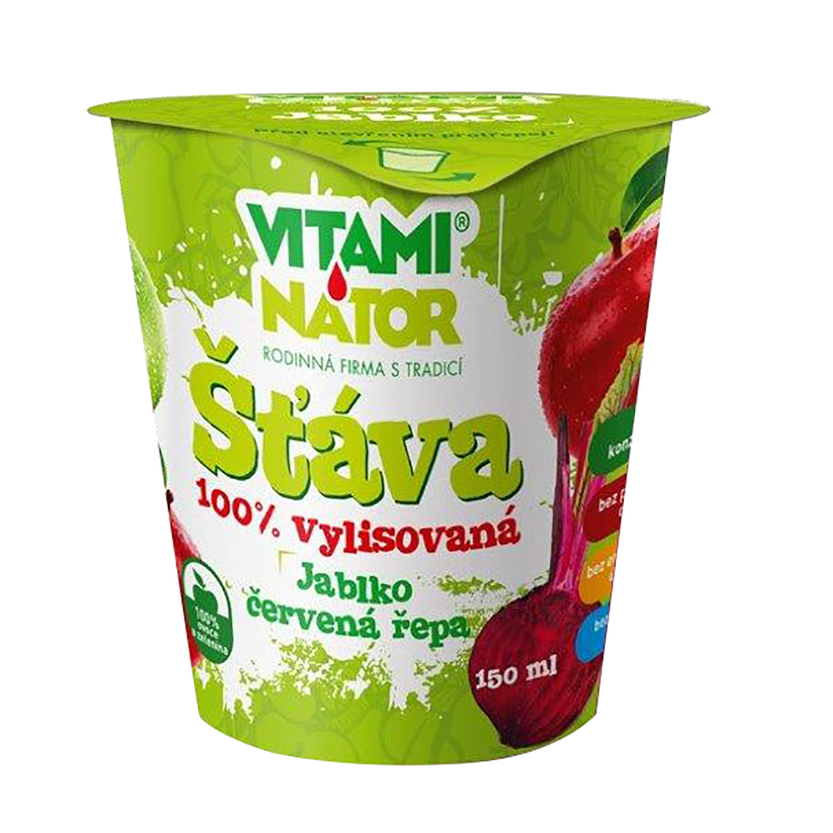 VITAMINÁTOR jablko řepa 20 x 150 ml
