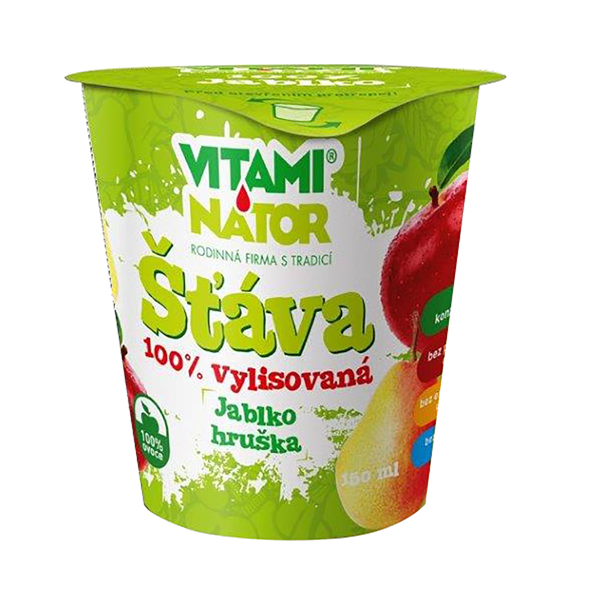 VITAMINÁTOR jablko hruška 20 x 150 ml