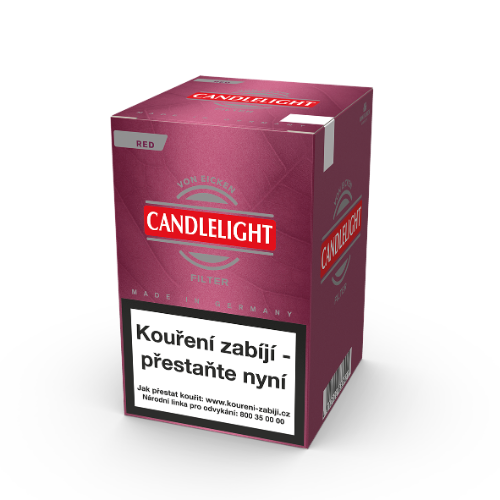 CANDLE LIGHT Filter Red 50 ks