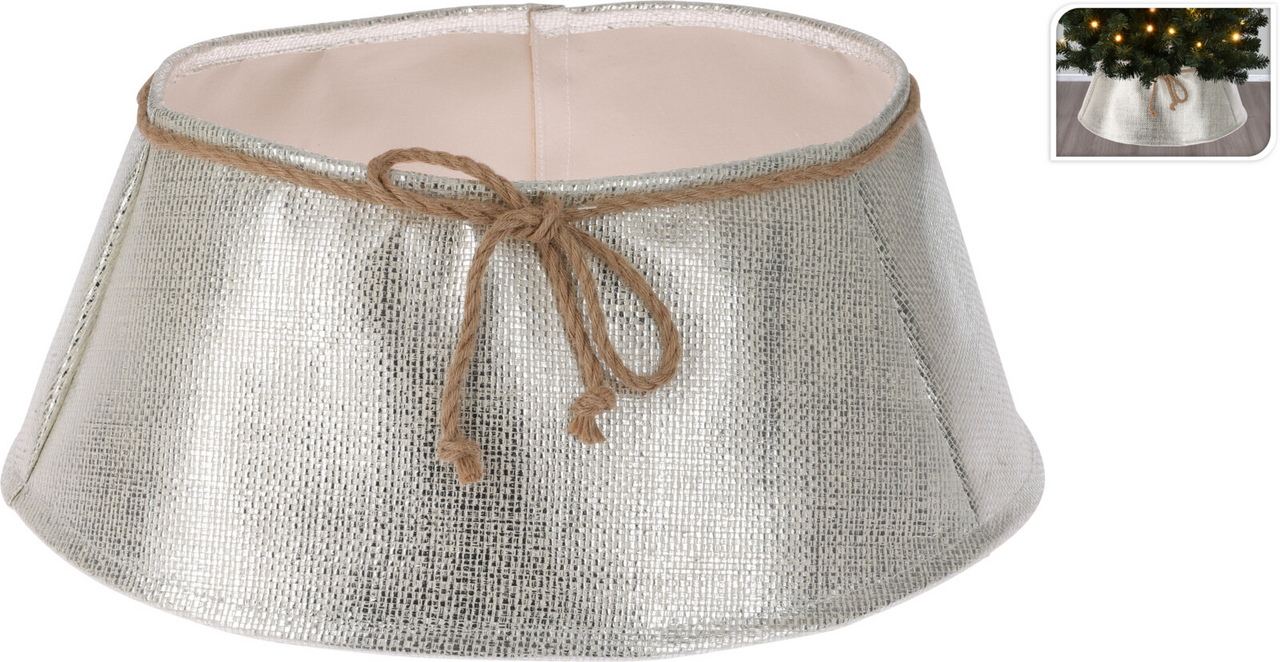 Límec na strom 25 cm stříbrný 1 ks