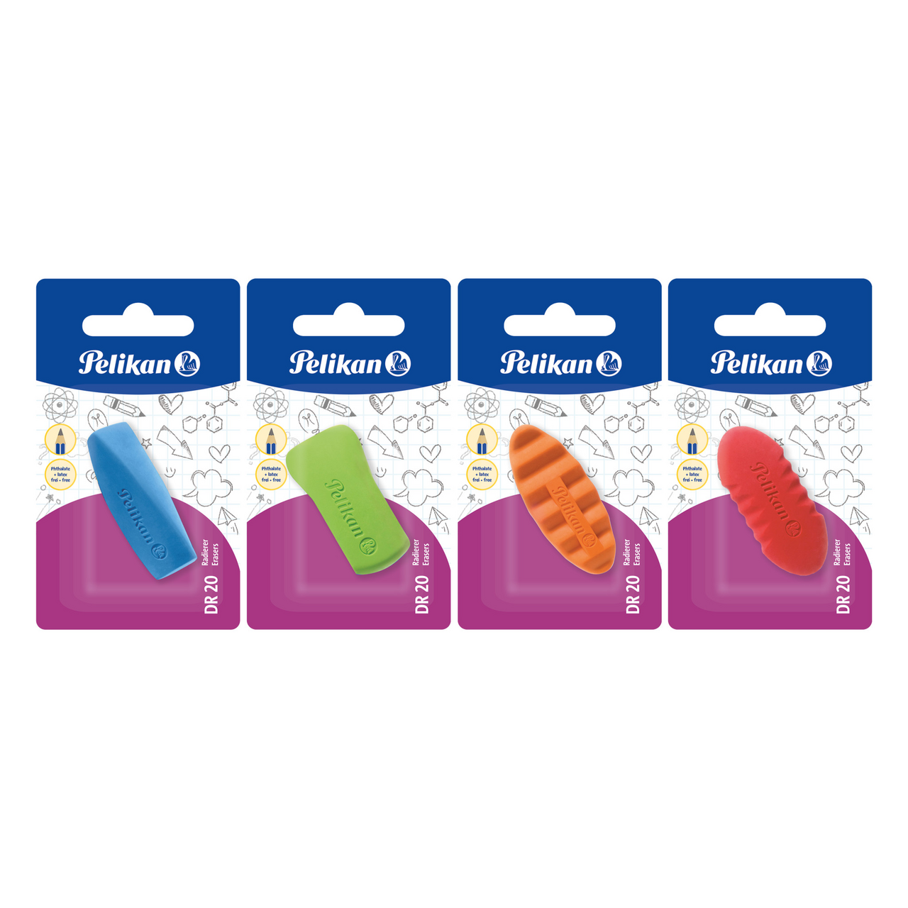 Guma na tužku DR20 Mix 1 ks