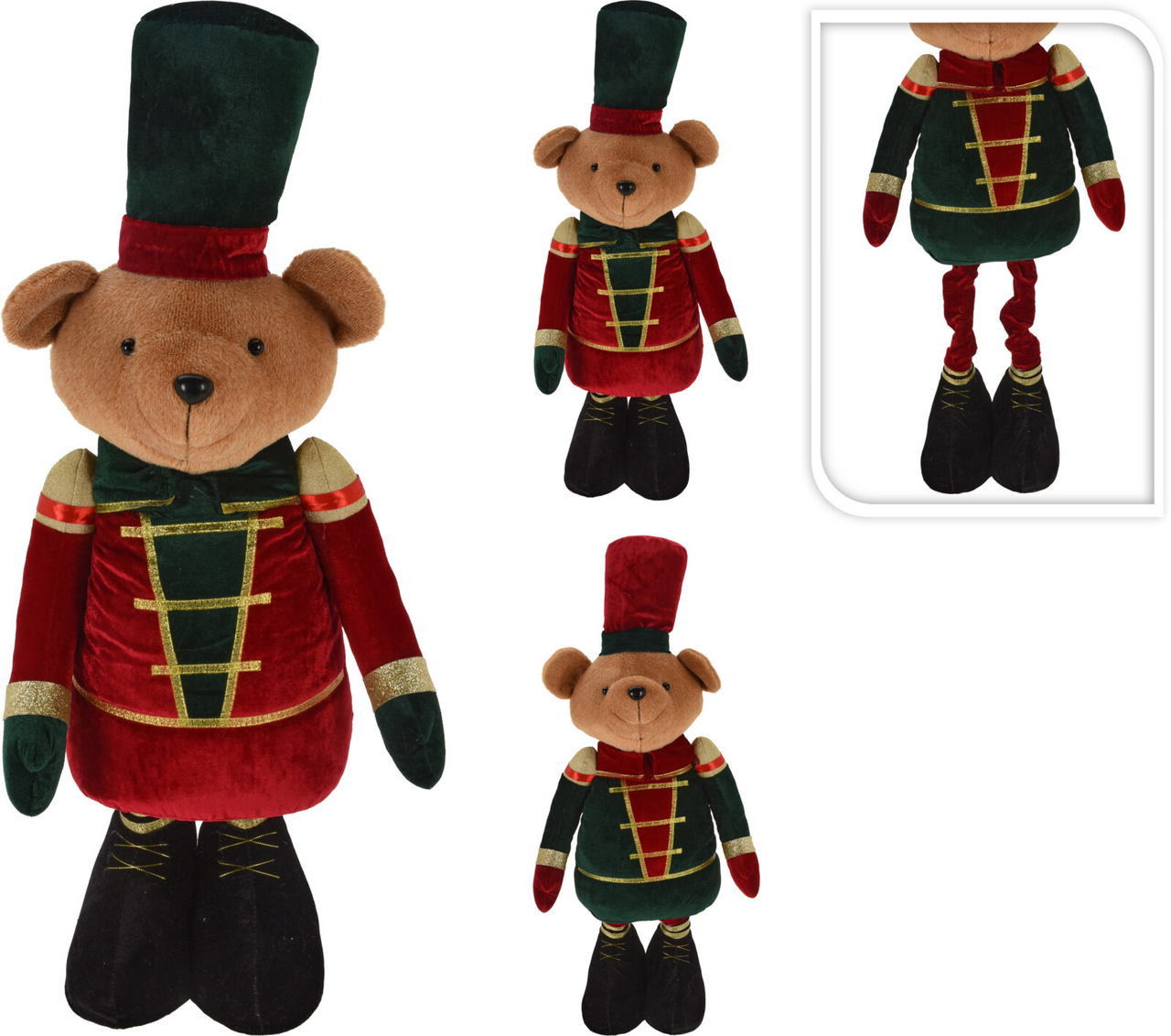 Medvěd teleskopický 66 - 91 cm 2ASS 1 ks