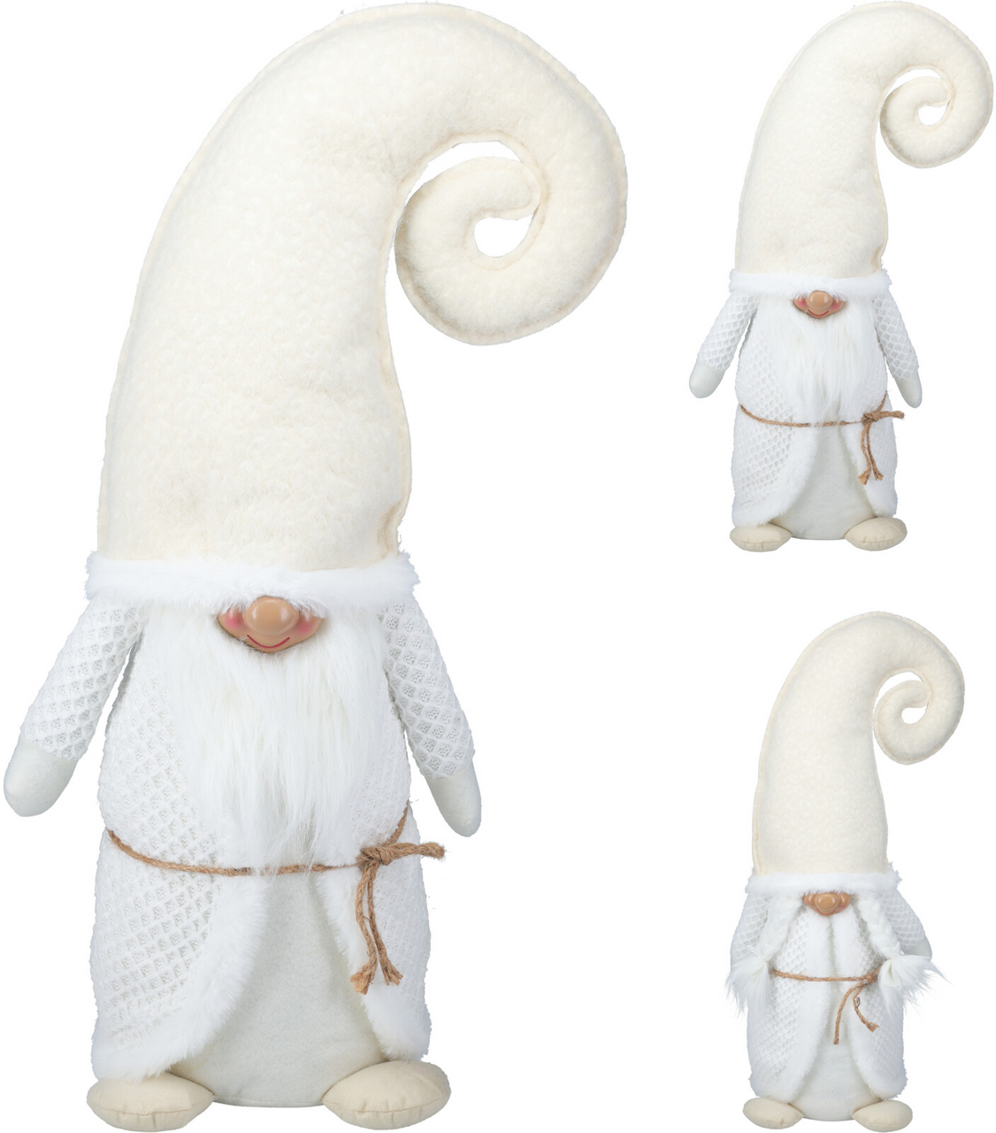 Skřítek 61 cm bílý 2ASS 1 ks