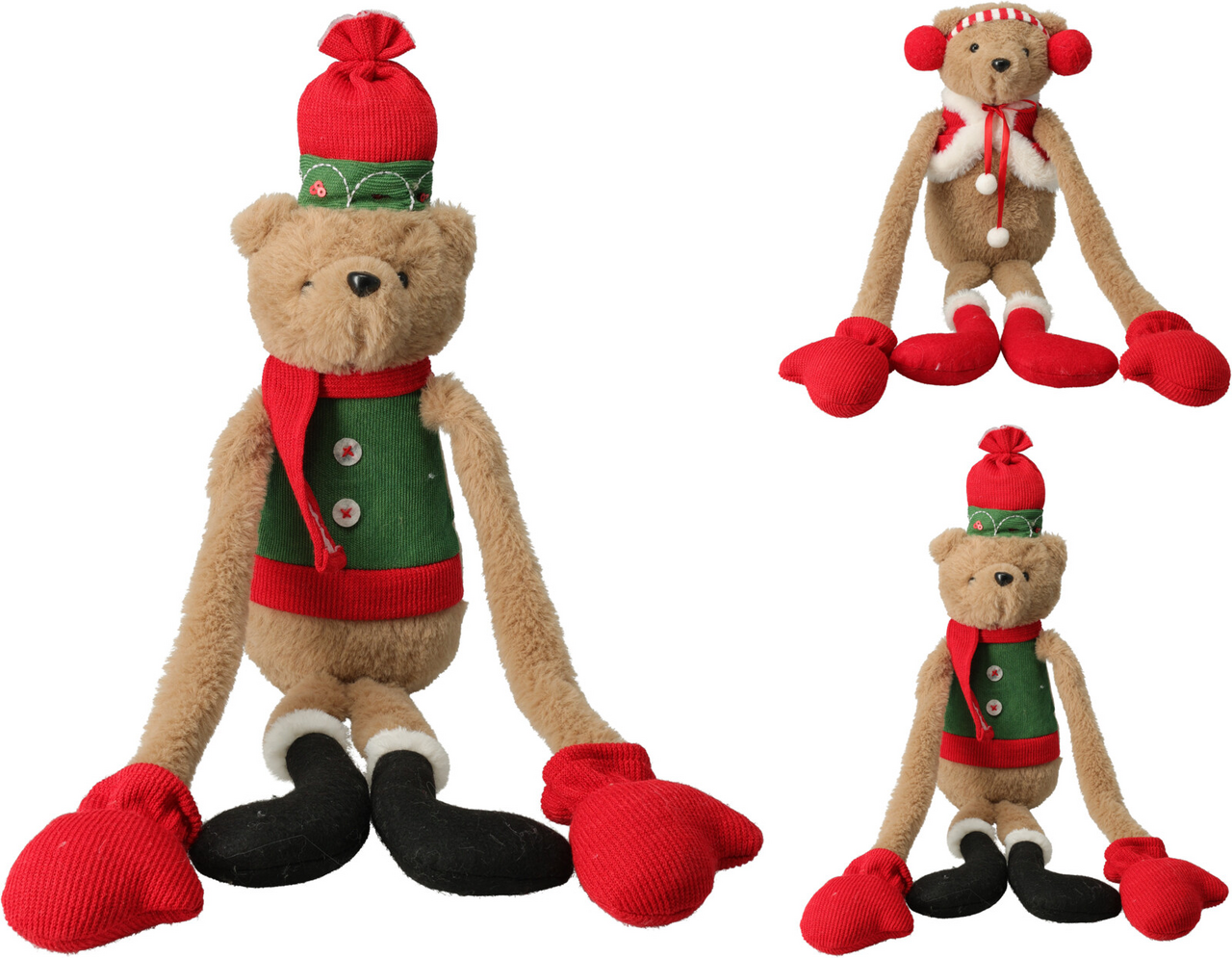 Medvěd závěsné ruce 54 cm 2ASS 1 ks