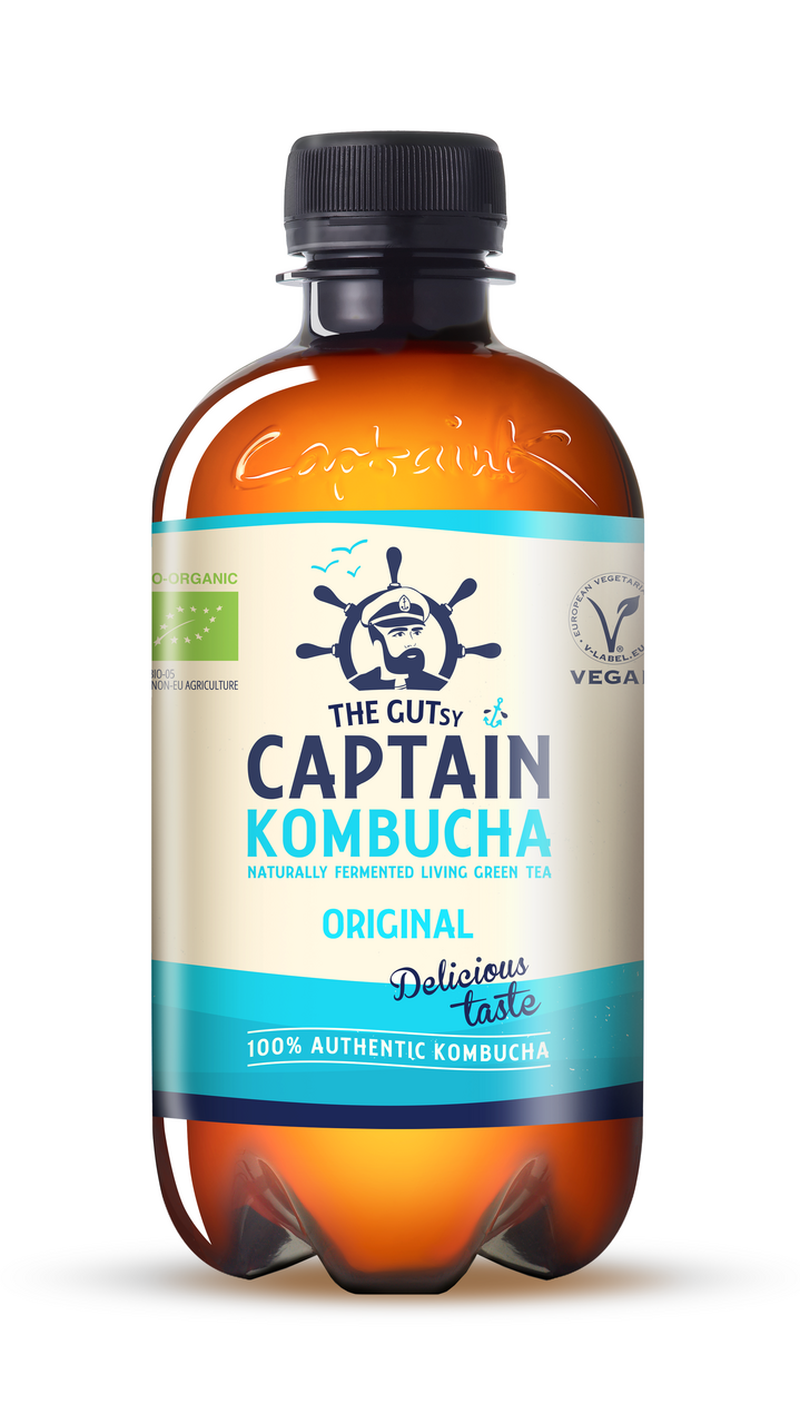 CAPTAIN Kombucha originál 12 x 400 ml