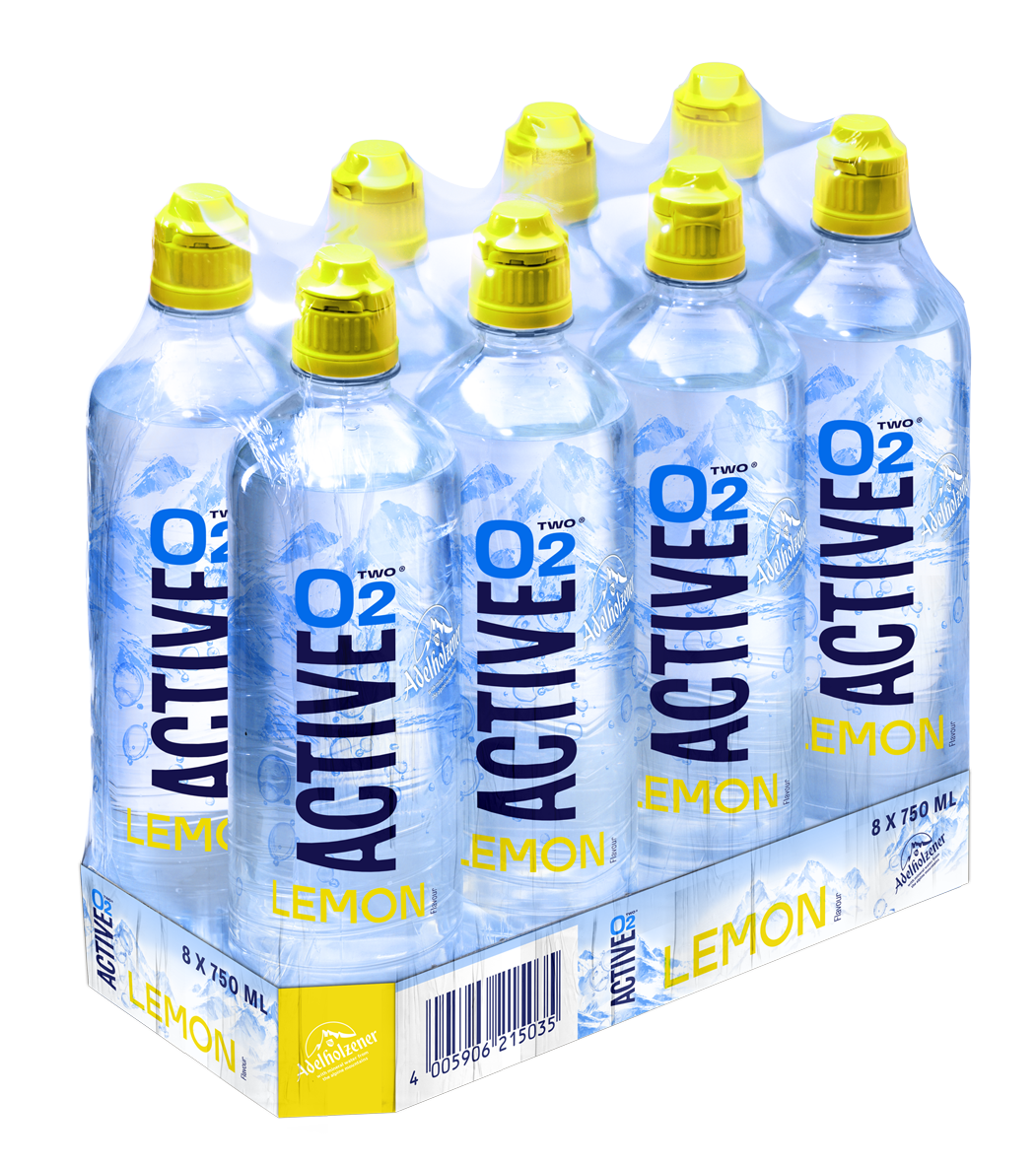 ACTIVE O2 Lemon 8 x 750 ml