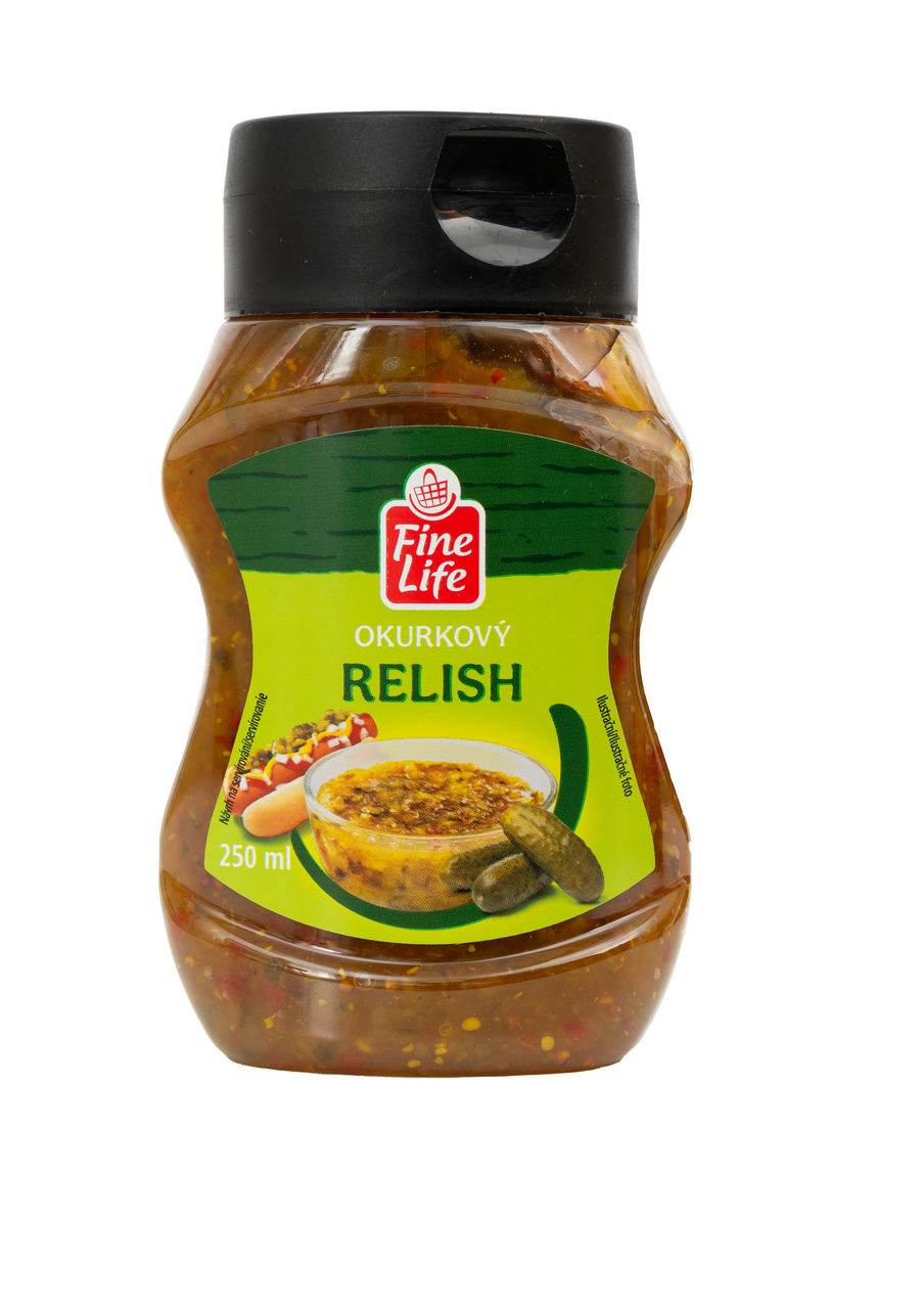 Fine Life Relish okurkový 250 ml