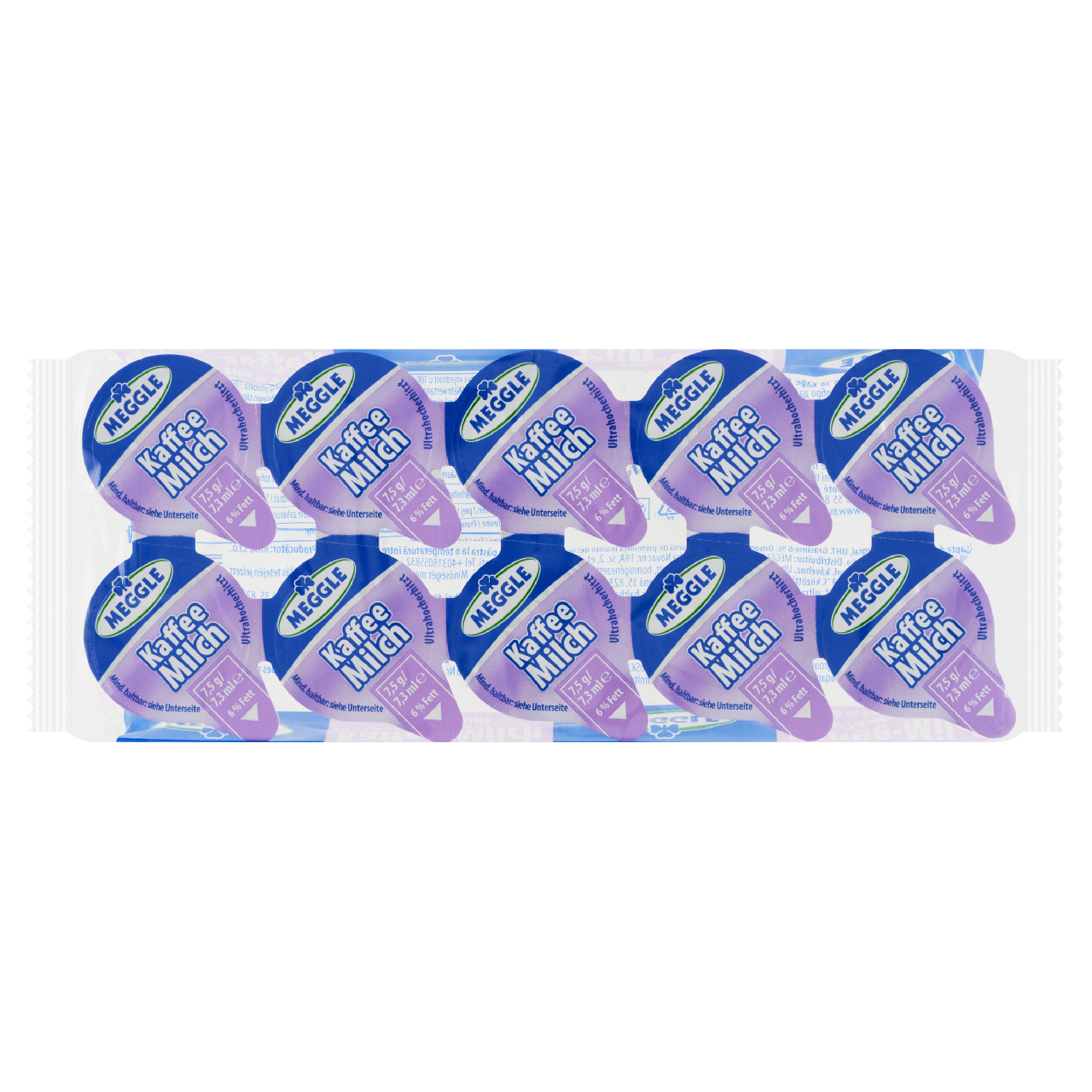 MEGGLE Mléko do kávy 6 % 25 x (10 x 7,5 g)