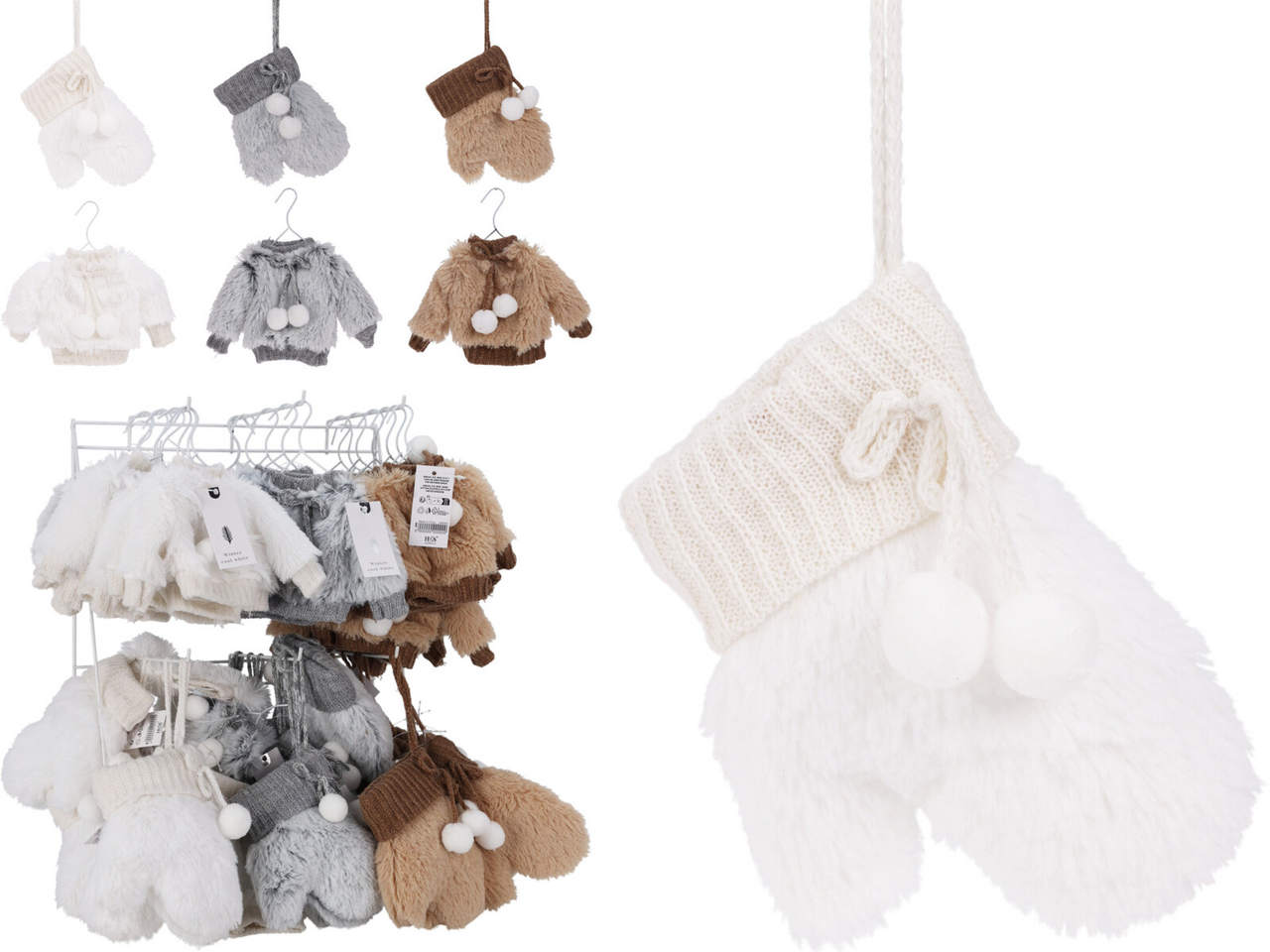 Závěsná dekorace 11 cm 3ASS 1 ks