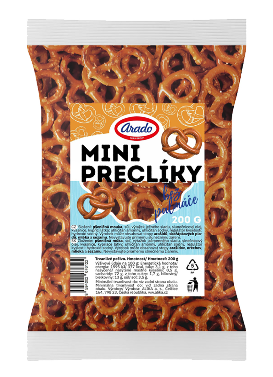 Arado Preclíky slané 200 g