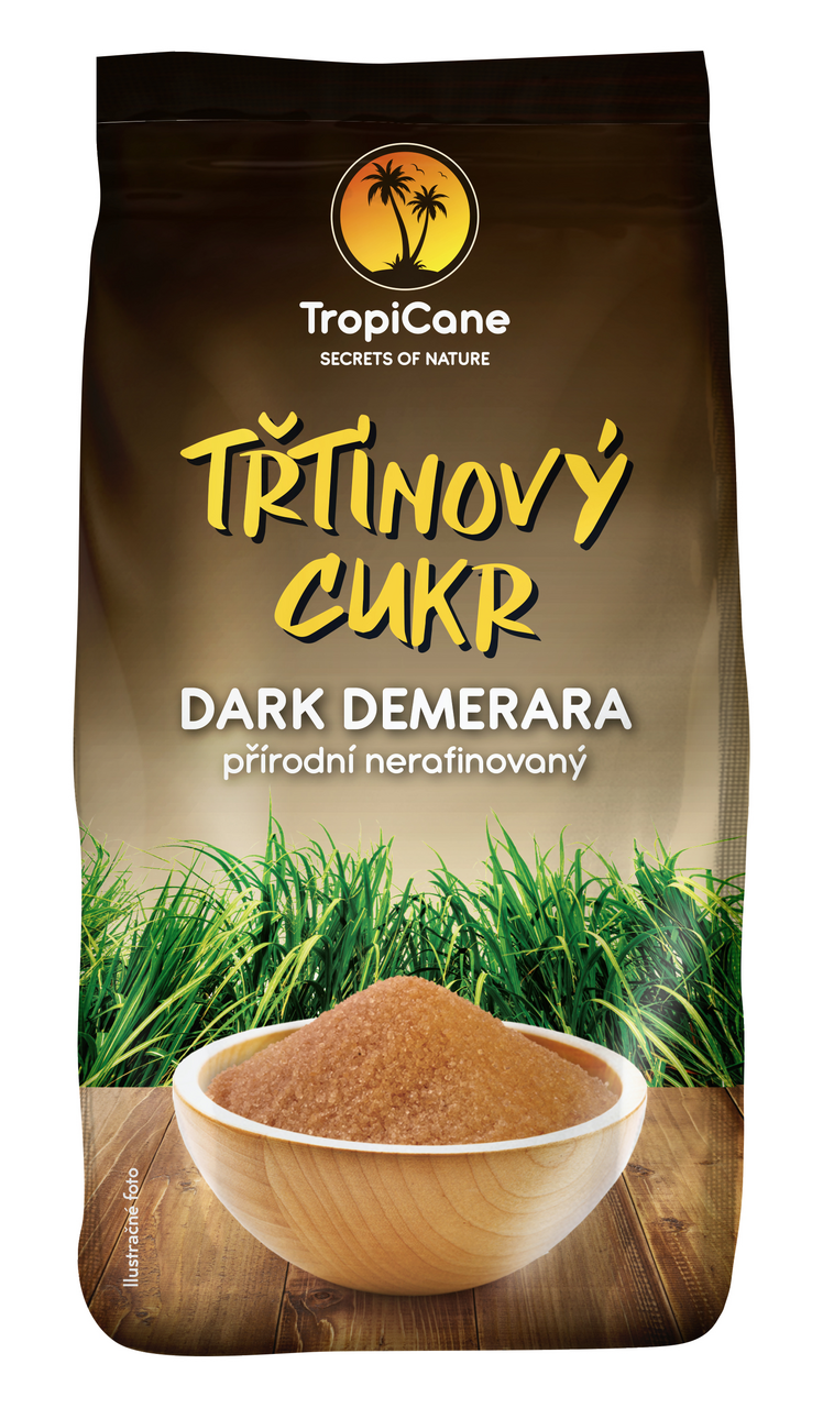 TropiCane Dark Demerara Cukr třtinový 800 g