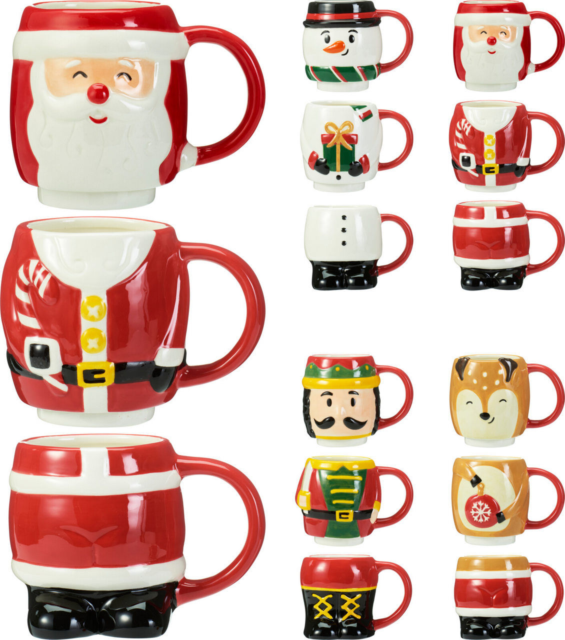 Vánoční hrnek set 280 ml 3 ks