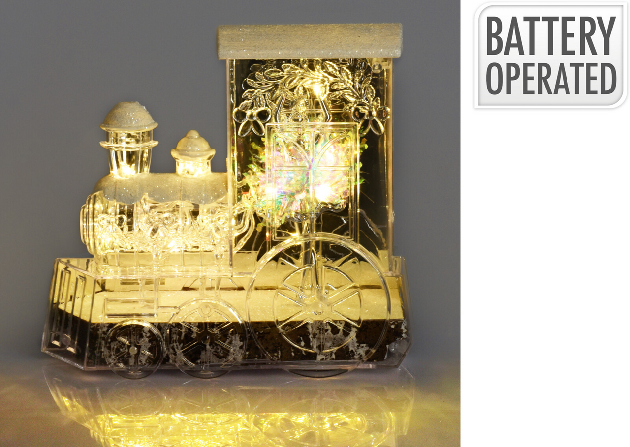 Lokomotiva LED 27 cm 1 ks